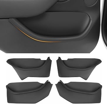 2026 Tesla Model Y Juniper Car Door Side Storage Box Organizer Full-Cover Front and Rear Door Slot Tray Mats Organizer T