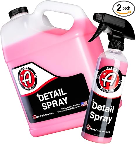 Adam's Polishes Detail Spray (16oz) and Detail Spray (Gallon) Bundle | Refill Combo