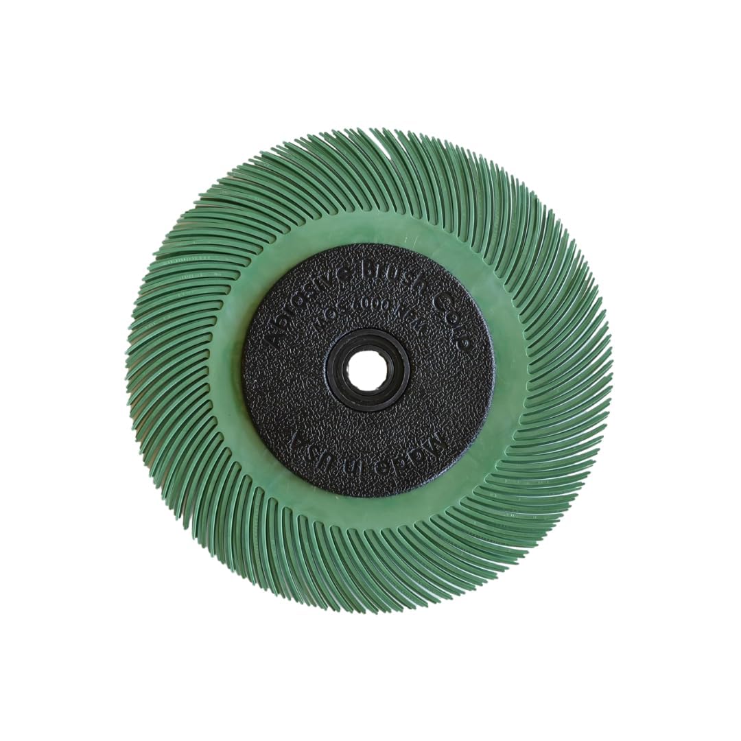 6" Radial Wheel Brush, 50 Grit, Made in USA