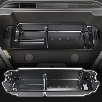 JHO For Mustang Mach-E Storage Box Front Trunk Cargo Area Organizer Divided Tray For Ford Mustang Mach-E 2021 2022 Acces