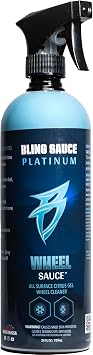 Bling Sauce Wheel Sauce Citrus Gel Wheel Cleaner, Cars, Trucks, SUVs, 24 oz