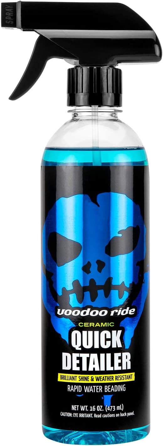Voodoo Ride® VR-1029 Ceramic Quick Detailer High Gloss Finish Water Beading - Pina Colada Scent, 16 Fluid Ounces