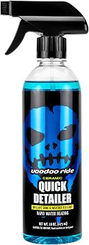Voodoo Ride® VR-1029 Ceramic Quick Detailer High Gloss Finish Water Beading - Pina Colada Scent, 16 Fluid Ounces