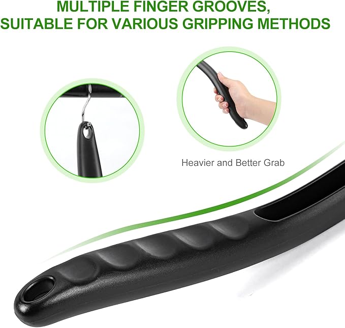 XINDELL Windshield Cleaning Tool – Grip 22” Microfiber Car Window Cleaner Dash & Windshield Brush with Ergonomic Handle, Reusable Pads for Interior & Exterior Glass Cleaning