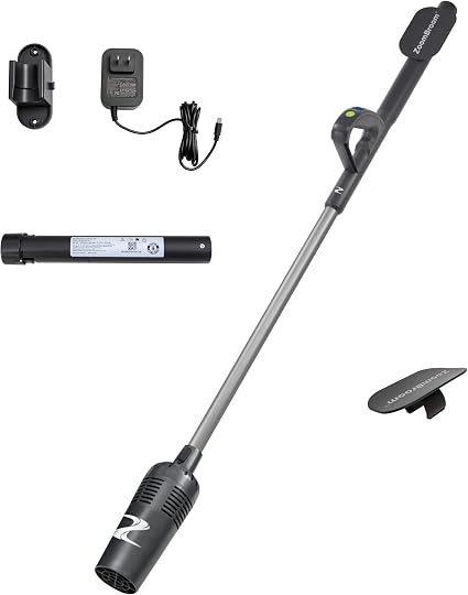 ZoomBroom - Lightweight Air Blower with Ergonomic Handle for Home & Patios