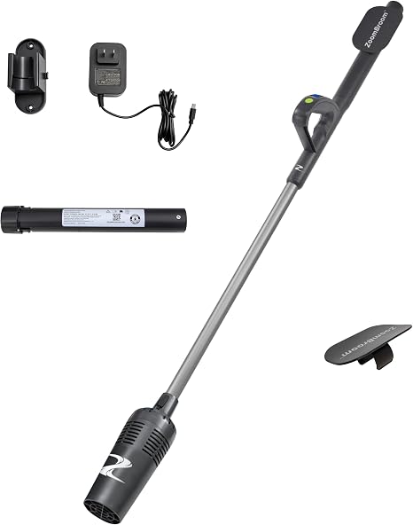 ZoomBroom - Lightweight Air Blower with Ergonomic Handle for Home & Patios