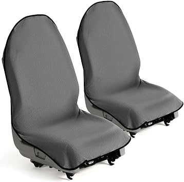 lebogner Car Seat Towel Cover for Post Gym Workout, Running and Swimming, 2 Pack Universal Fit Anti-Slip Waterproof Swea