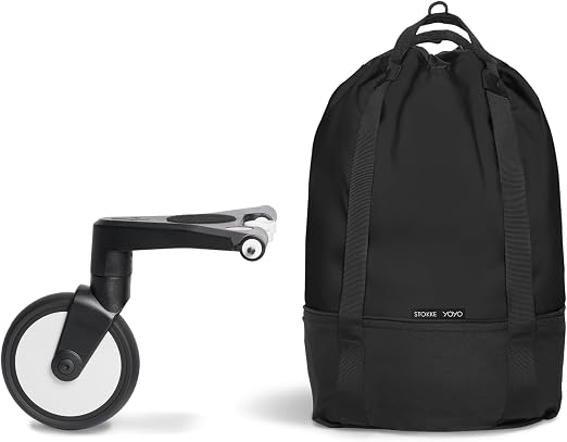 Stokke YOYO Bag - Provides Additional Storage for YOYO3 Stroller, Black