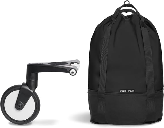 Stokke YOYO Bag - Provides Additional Storage for YOYO3 Stroller, Black
