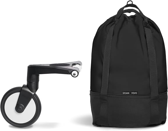 Stokke YOYO Bag - Provides Additional Storage for YOYO3 Stroller, Black