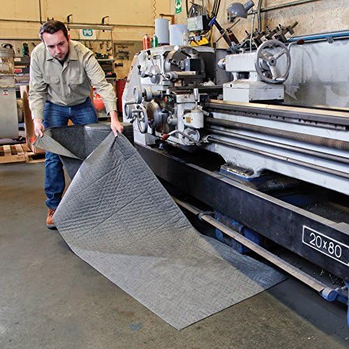 Absorbent Mat Roll | 30" W x 150' L | Lightweight Mat Roll | Absorbs up to 20.1 Gallons per Roll | MAT137