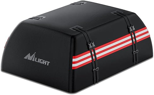 Nilight Car Roof Bag 21 Cubic Feet, Heavy Duty Rooftop Cargo Carrier