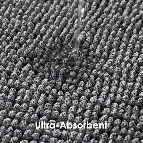 36x24 Super Absorbent Dog Door Mat for Muddy Paws Entryway Rug