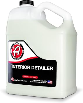 Adam's Polishes Interior Detailer Gallon (Cucumber Aloe) - Total Car Interior Cleaner, Protectant & Dressing | All Purpo