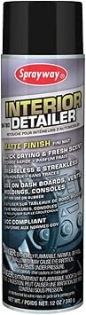 Sprayway SW780 Interior Detailer, 12 oz