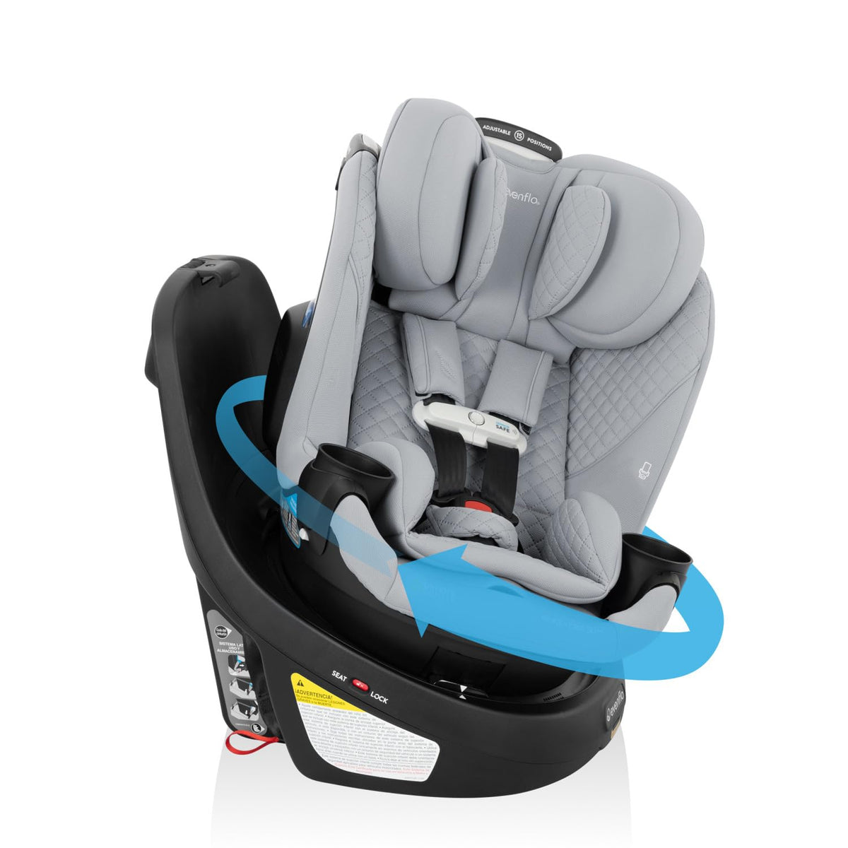 Revolve360 Slim 2-in-1 Rotating Car Seat