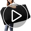 2 Pack 180L/47.5 Gallons Extra Large Storage Bags Jumbo Duffle Bag for Travel Moving Totes Boxes Heavy Duty Stronger Handles Zippers Reusable Storage Totes for Bassinet Clothes Blankets