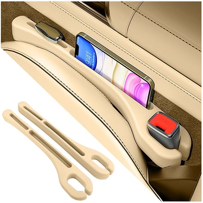 2PCS Car Seat Gap Filler Organizer for Lexus RX300 RX330 RX350 RX400H RX270 RX450H RX200T RX350H RX500H, Multi Purpose N