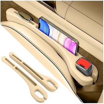 2PCS Car Seat Gap Filler Organizer for Lexus RX300 RX330 RX350 RX400H RX270 RX450H RX200T RX350H RX500H, Multi Purpose N