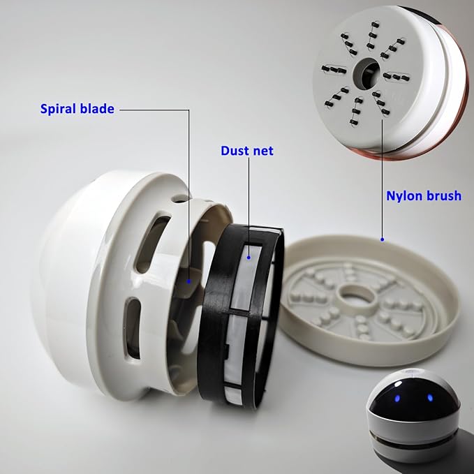 Desktop Vacuum Cleaner Mini Desk Vacuum Cleaner Portable Dust Crumb Sweeper Cute USB Vacuum for Picking up Crumbs Eraser Crumbs Pet Hairs Flakes Tiny Items on Desk Tabletop Keyboard