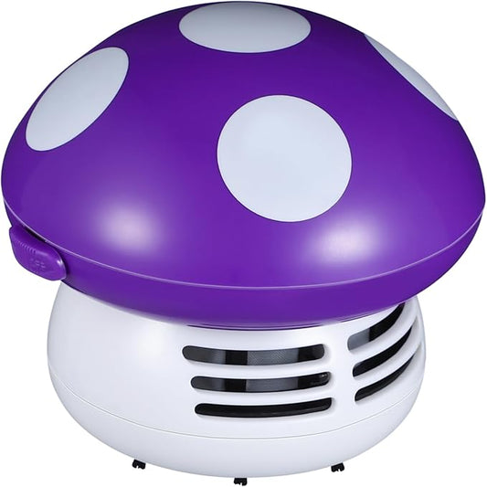 Alipis Desk Vacuum Cleaner Mini Tabletop Vacuum Portable Efficient Low Sound Ideal for Kitchen Counter and Desk Cleaning