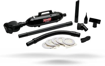 METROVAC VM12500T Vac N' Blo 500W Hand Vacuum & Blower, 120V, Powerful, Lightweight, All-Steel Construction, Dry Pickup,