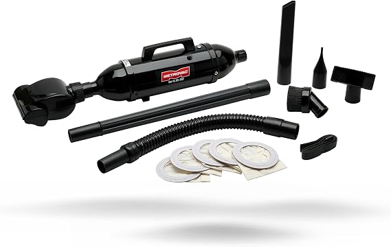 METROVAC VM12500T Vac N' Blo 500W Hand Vacuum & Blower, 120V, Powerful, Lightweight, All-Steel Construction, Dry Pickup,
