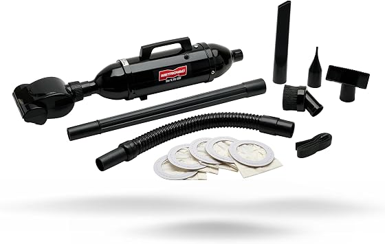 METROVAC VM12500T Vac N' Blo 500W Hand Vacuum & Blower, 120V, Powerful, Lightweight, All-Steel Construction, Dry Pickup,