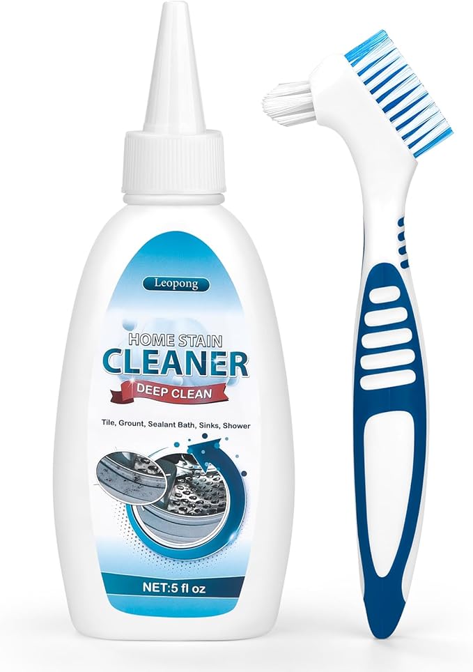 Leopong Home Cleaner Gel, Cleaner for Washing Machine, Refrigerator Strips, Household Shower, Kitchen Sinks, Walls, Tiles, Bathrooms- 5 fl oz