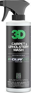 3D Carpet & Upholstery Cleaner, GLW Series | Ultra Powerful Stain Eliminator | Car Carpet, Seats, Floor Mats | Hyper Thi