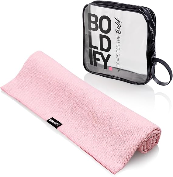 Boldify Quick Dry Microfiber Towel Wrap for Women - for Thin and Curly Hair