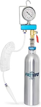 FIRSTINFO 4-in-1 Fuel Injection & Intake Valve Cleaner, Vacuum Tester Kit