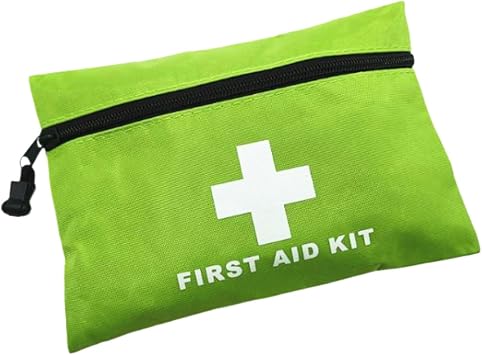 Red Emergency Bag First Aid Small Empty Travel Rescue Pouch First Responder Storage Medicine Pocket Bags for Car Home Of