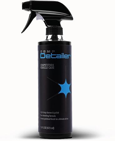 Molecule Competition Detailer Spray | Instant Car Shine Spray for Detailing Kits | Cleans & Polishes Auto Surfaces | Res