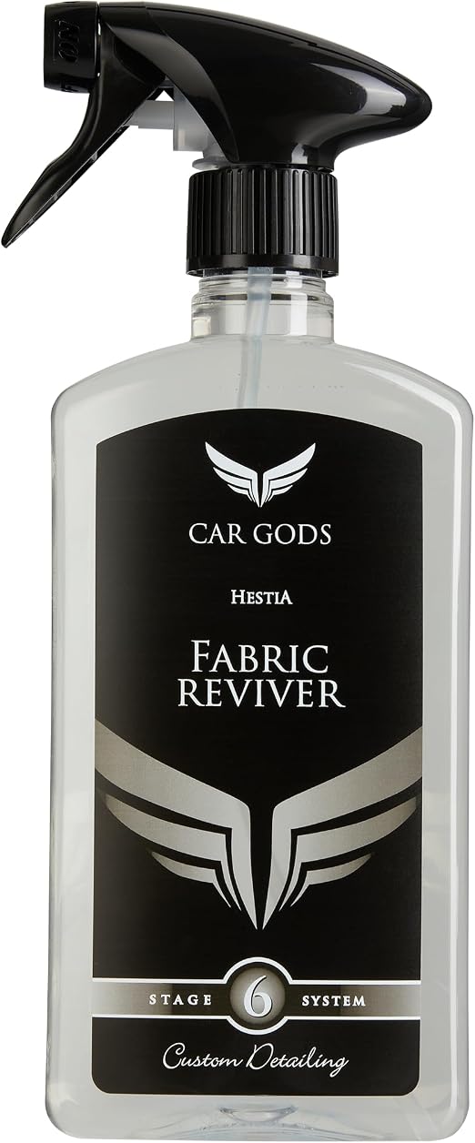 Car Gods Fabric Upholstery and Carpet Cleaner Freshener Reviver, 17 Fl Oz