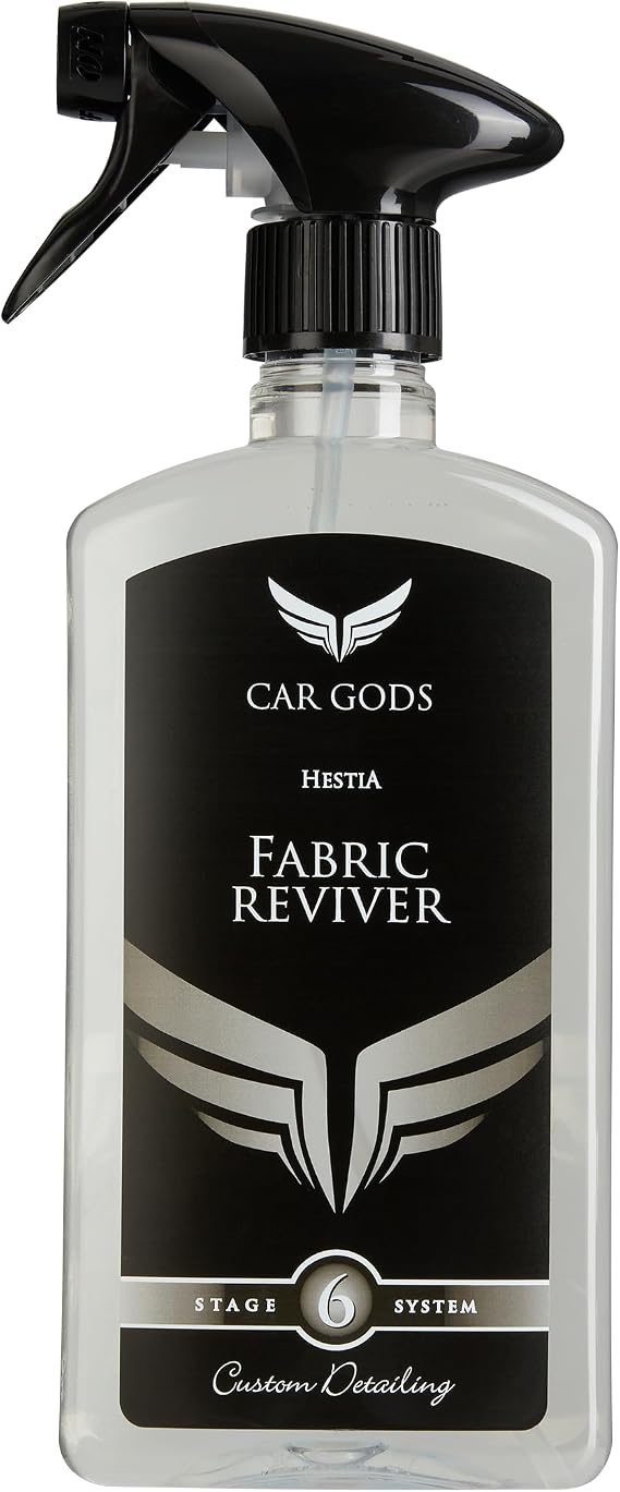 Car Gods Fabric Upholstery and Carpet Cleaner Freshener Reviver, 17 Fl Oz