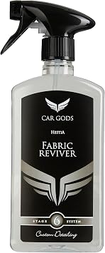Car Gods Fabric Upholstery and Carpet Cleaner Freshener Reviver, 17 Fl Oz