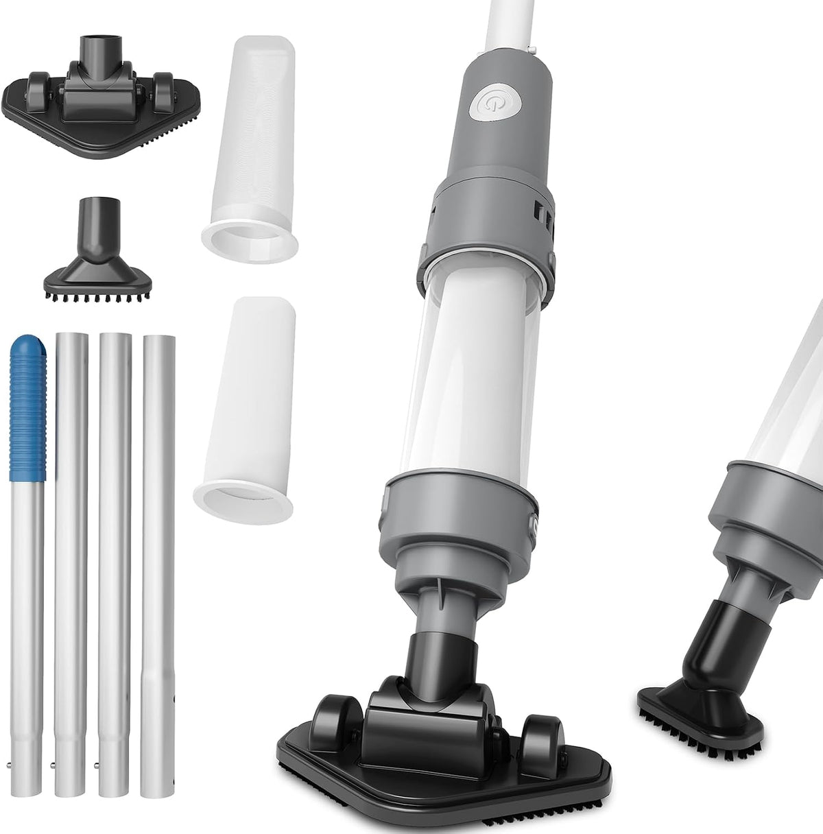 Hot Tub Vacuum, Cordless Handheld Pool Vacuum for Above Ground Pool