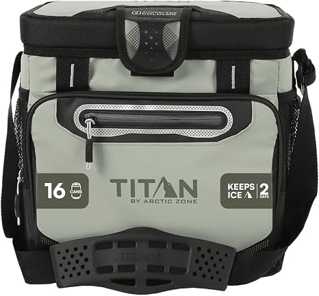 Titan by Arctic Zone Deep Freeze Cooler - Zipperless Hardbody Cooler - Deep Freeze Insulation, HardBody Liner, and Smart