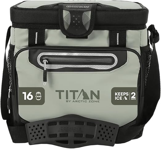 Titan by Arctic Zone Deep Freeze Cooler - Zipperless Hardbody Cooler - Deep Freeze Insulation, HardBody Liner, and Smart
