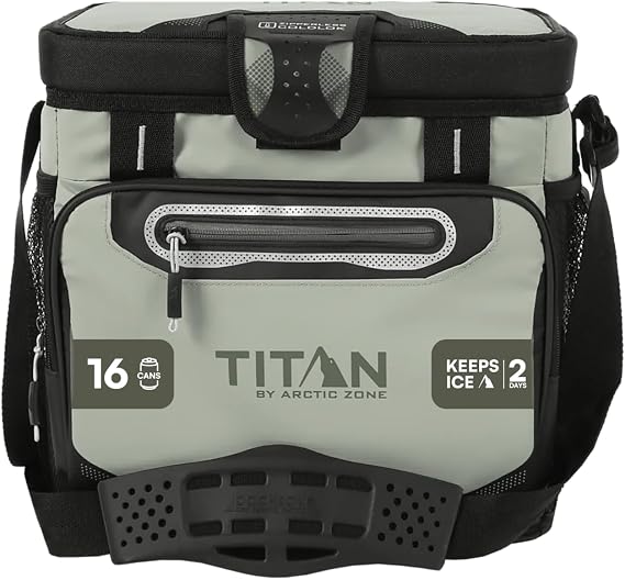Titan by Arctic Zone Deep Freeze Cooler - Zipperless Hardbody Cooler - Deep Freeze Insulation, HardBody Liner, and Smart