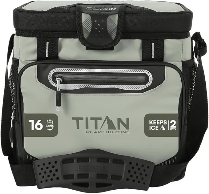 Titan by Arctic Zone Deep Freeze Cooler - Zipperless Hardbody Cooler - Deep Freeze Insulation, HardBody Liner, and Smart