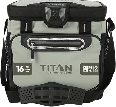 Titan by Arctic Zone Deep Freeze Cooler - Zipperless Hardbody Cooler - Deep Freeze Insulation, HardBody Liner, and Smart