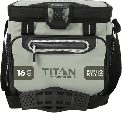 Titan by Arctic Zone Deep Freeze Cooler - Zipperless Hardbody Cooler - Deep Freeze Insulation, HardBody Liner, and Smart