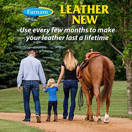 Leather New Easy-Polishing Glycerine Saddle & Leather Cleaner, 32 oz