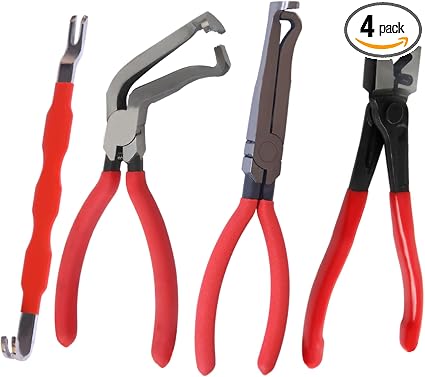 Automotive Electrical Disconnect Pliers Kit 4PC Connector Removal Tool