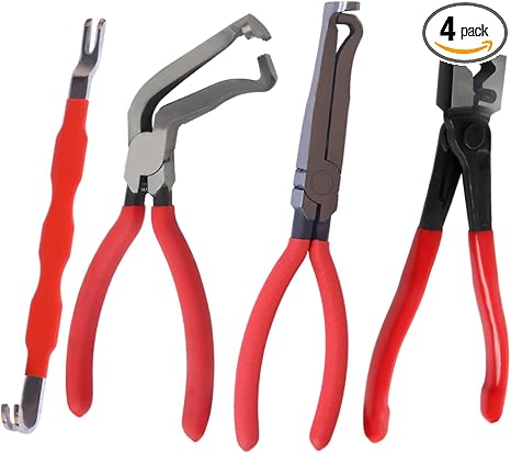 Automotive Electrical Disconnect Pliers Kit 4PC Connector Removal Tool