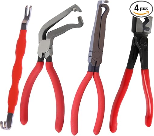 Automotive Electrical Disconnect Pliers Kit 4PC Connector Removal Tool