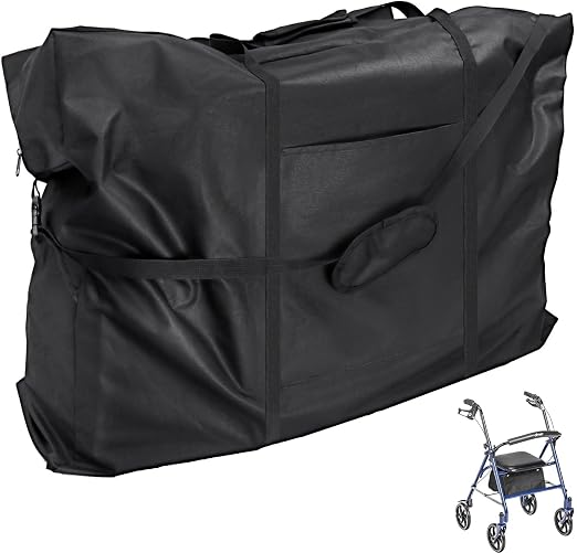 39 Inch Rollator Walker Travel Bag - Waterproof Wheelchair Bag