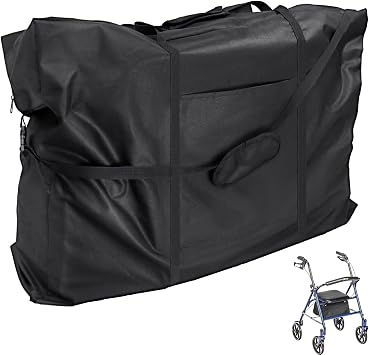 39 Inch Rollator Walker Travel Bag - Waterproof Wheelchair Bag